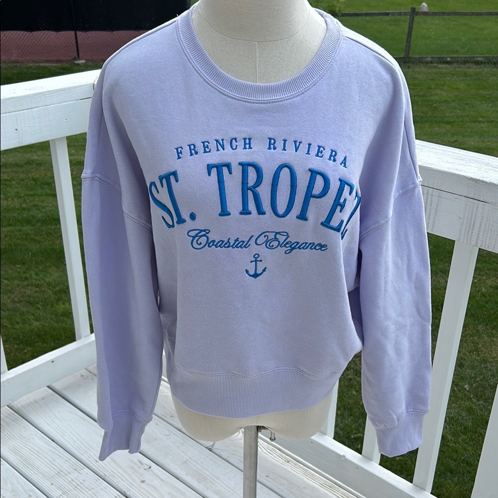 Mighty Fine Lavender St. Tropez Sweatshirt
